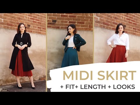 What To Wear With A Pleated Midi Skirt | Where Should...