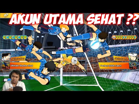PVP test using main account in platinum, TS 55% bond 6% - Captain Tsubasa Dream Team