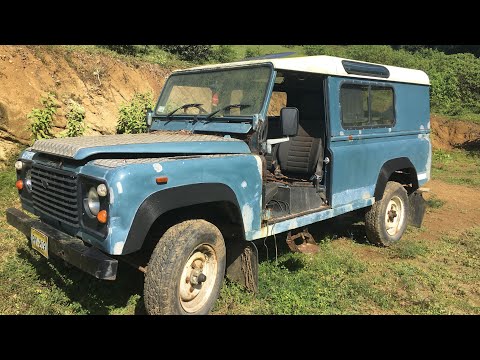 Restoring 27 year old Landrover Defender Part 6 - Are Salvaged Doors Legal?