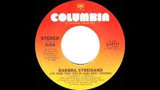 1978 HITS ARCHIVE: Love Theme From “Eyes Of Laura Mars” (Prisoner) - Barbra Streisand