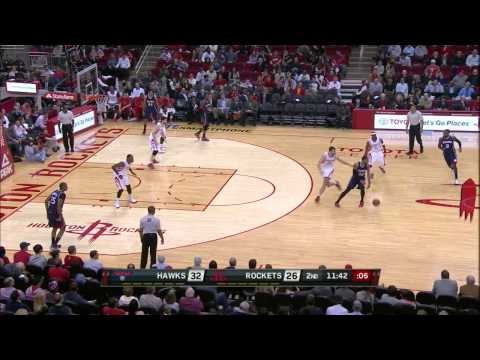 Shelvin Mack Highlights Hawks vs. Rockets 12.20.2014 - 9 Points, 4 Assists