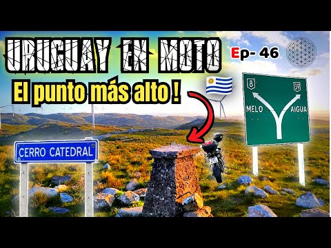 Ruta 39 de uruguay  viaje en Moto, Aiguá, Cerro Catedral, San Carlos, Maldonado Punta del Este 🇺🇾