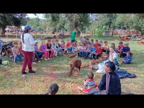 CANINDEYÚ: NIÑOS DAN CLASES BAJO EL FRÍO TRAS VIOLENTO DESALOJO EN MARACANÁ