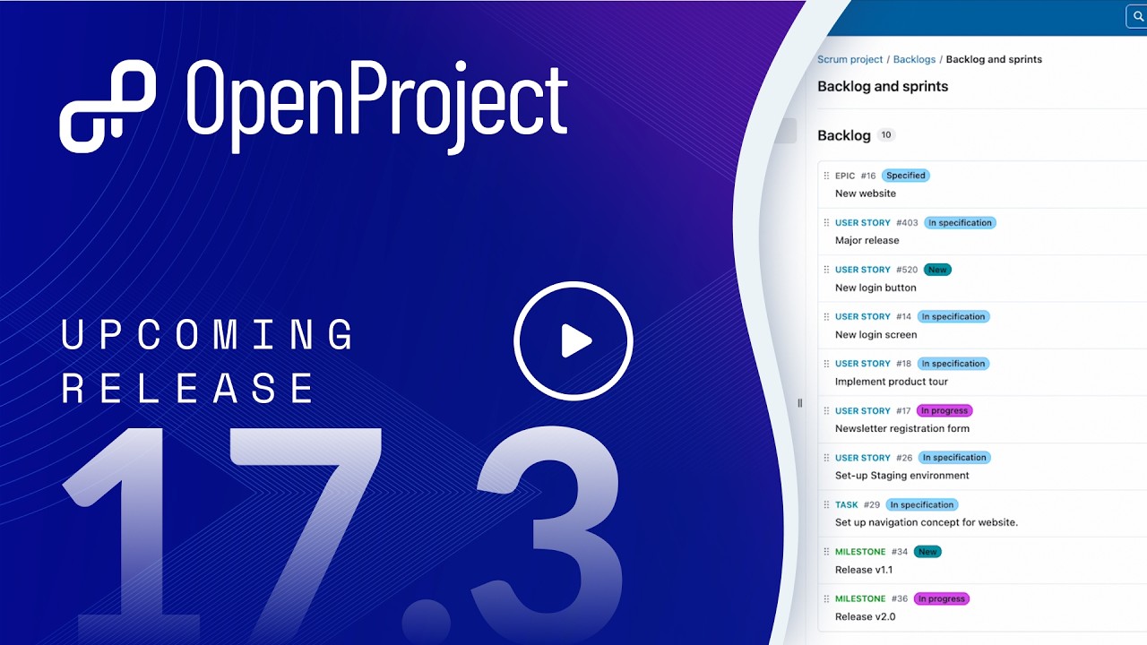 🚀 OpenProject 17.3 release is coming April 15!