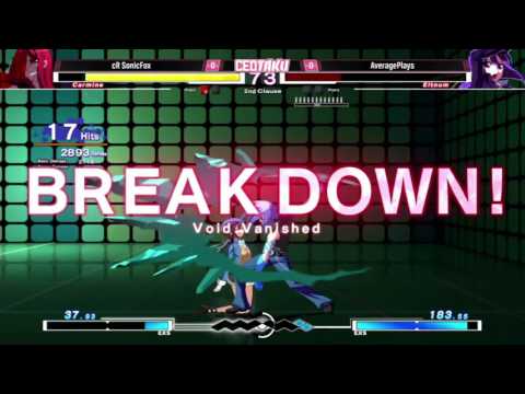 "BBR" UNIEL AT CEOTAKU 2016 - cR SonicFox vs AveragePlays