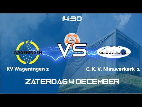 KV Wageningen 2 - Nieuwerkerk 2