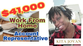 $41,000 Work From Home Account Representative #workfromhome #onlinejob