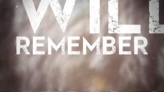 The Narrow - I Will Remember (Lyric Video)