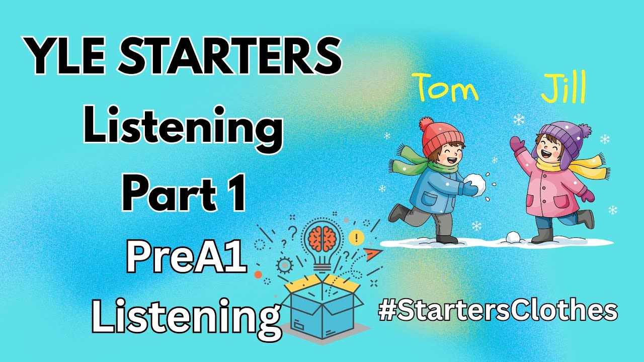 Cambridge YLE Starters Part 1 - Winter Clothes