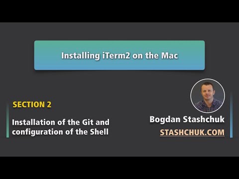 05 Installing iTerm2 on the Mac