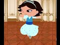 June S Long Pirouette Blue Dress