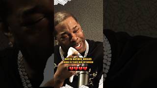 Busta Rhymes breaks down in tears mid-interview 💔😩💯 #bustarhymes #hiphop #interview