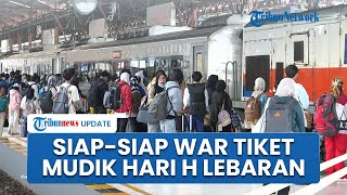 Tiket Kereta Api untuk Mudik Hari H Lebaran Dibuka Nanti Malam, Catat Jam dan Situsnya