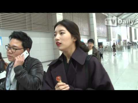 [TVDaily] 141024 Suzy at Incheon Airport