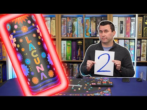 Lacuna - 2nd Player Advantage OR How To WIN at Tic Tae Toe // Board Game Review