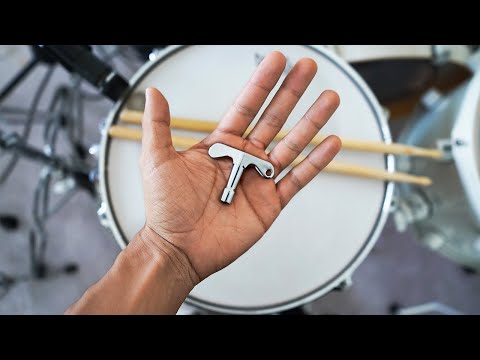 NEVER LOSE your DRUM KEY again with this tricks!