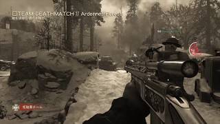 【COD WW2実況】スナイパー M1903のエピック、フェイスフルⅡ【渋い声の実況】
