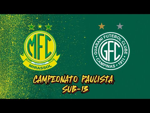 MIRASSOL FC X GUARANI FC (SUB-13) 29/09/2024