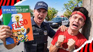 COMPLETANDO O ÁLBUM FALSO DA COPA!