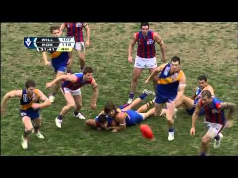 2011 VFL Round 20 Williamstown v Port Melbourne Final 10 Minutes
