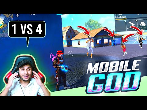Can’t Believe 😨He is a Mobile Player || Mobile God vs Pro Players - Garena Free Fire