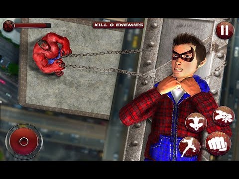 Flying Spider Boy: Superhero Training Academy Game