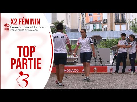 TOP 👍 Finale FRANCE (PEYRE) vs FRANCE (ESTEVE) : International doublette féminin à pétanque Monaco