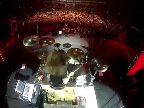 'Helvetios' by Eluveitie, live In Gothenburg (2012) [Drum Cam]