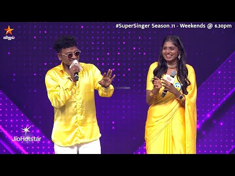 அப்படியே அவர மாதிரியே பாடுறீங்களே #Ajay Krishnaa 😜🔥 | Super Singer Season 11