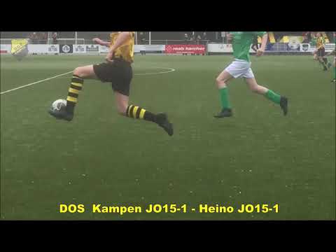 Doshelden Kampen: 23-03-2019 DOS Kampen JO15-1 - Heino JO15-1 (5-0)
