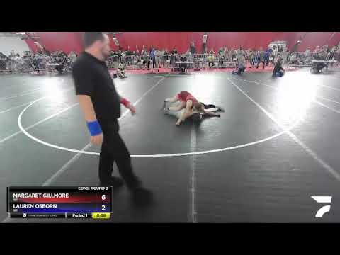 122 Lbs Cons. Round 3 - Margaret Gillmore, WI Vs Lauren Osborn, WI 6638