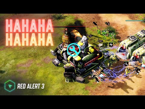 Incredible 3v3 on Magmageddon - Red Alert 3