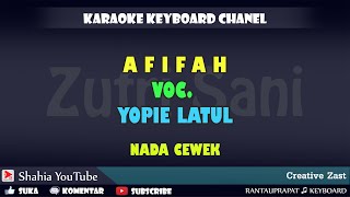 Download lagu AFIFAH (HItam Tapi Manis) YOPIE LATUL NADA CEWEK KARAOKE KN7000 mp3
