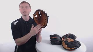 Video thumbnail: Easton Future Legend Youth Baseball Gloves