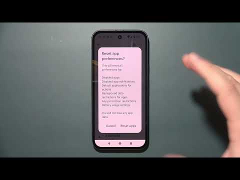 Google Pixel Phone: How to Reset Apps Preferences