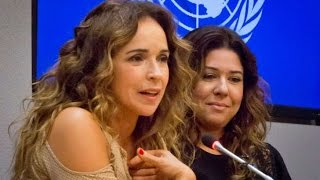 Daniela e Malu Mercury lançam campanha ‘Livres &amp; Iguais’ da ONU em NY