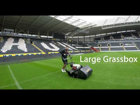 Introducing the Allett C34: The 34-Inch Interchangeable Cartridge Cylinder Mower