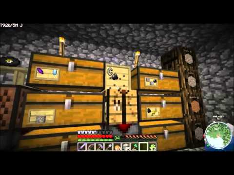 Feed the Beast Ultimate SSP Ep2 : Pulverizing, Modular Power Suits, Mystcraft and Skybase Start