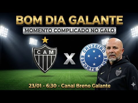 🛑AO VIVO🛑MOMENTO COMPLICADO NO GALO