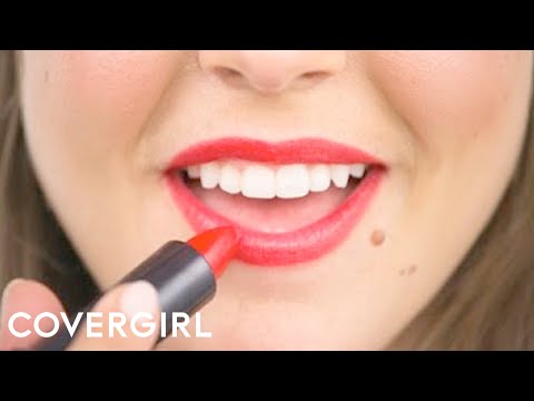 Perfect Red Lipstick Makeup Tutorial | COVERGIRL