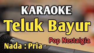Download lagu TELUK BAYUR - KARAOKE || NADA PRIA COWOK || Pop Nostalgia || Enie Djohan || Live Keyboard mp3