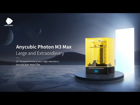 Anycubic Photon M3 Max LCD SLA 3D Printer Demo