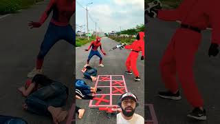 O homem aranha precisa passar na fase #shorts #spiderman #funny