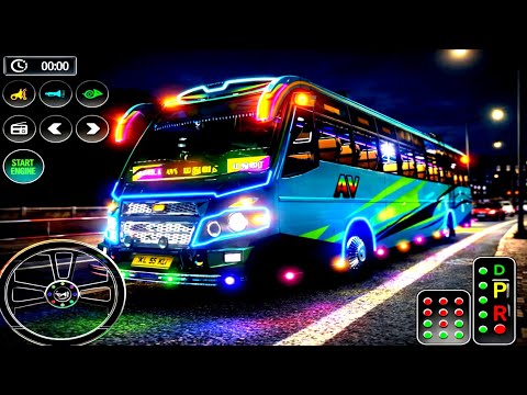 Bus Driving Simulator 🚍 | Realistic 3D Gameplay | Extreme Bus Drive 🔥 #bus #driving #games #funny