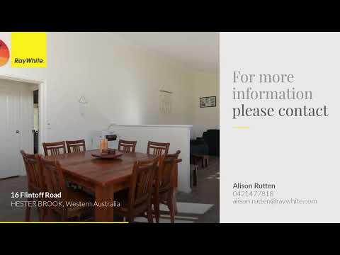16 Flintoff Road, Hester Brook, WA 6255, 4 slaapkamers, 2 badkamers, House