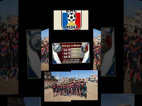 gran amistoso Gral paz vs Medea #futbol #deporte #marketing #sponsor #lomasdezamora