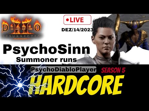 Summoner Runs PsychoSinn Psycho Diablo Player Hardcore Diablo 2 Resurrected