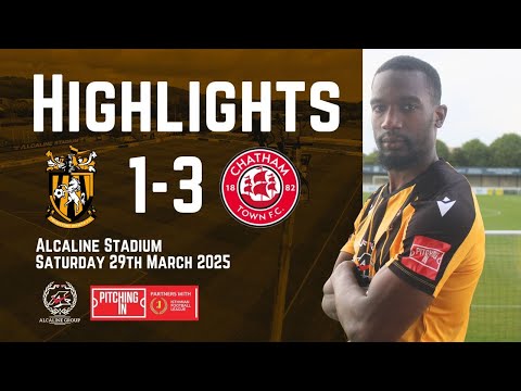 Folkestone Invicta 1-3 Chatham Town | Highlights