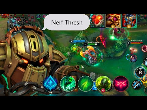 Nautilus Strong, Nerf Thresh / Nautilus Gameplay S13