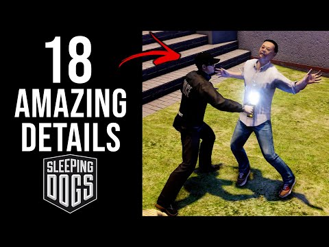 18 AMAZING Details in Sleeping Dogs